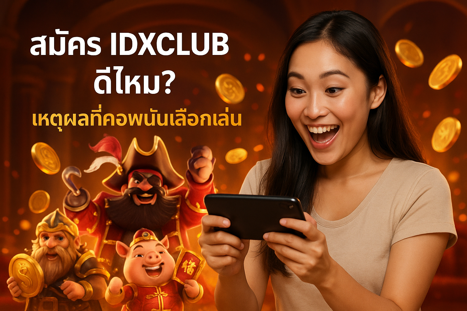 สมัคร IDXCLUB ดีไหม? เหตุผลที่คอพนันเลือกเล่น