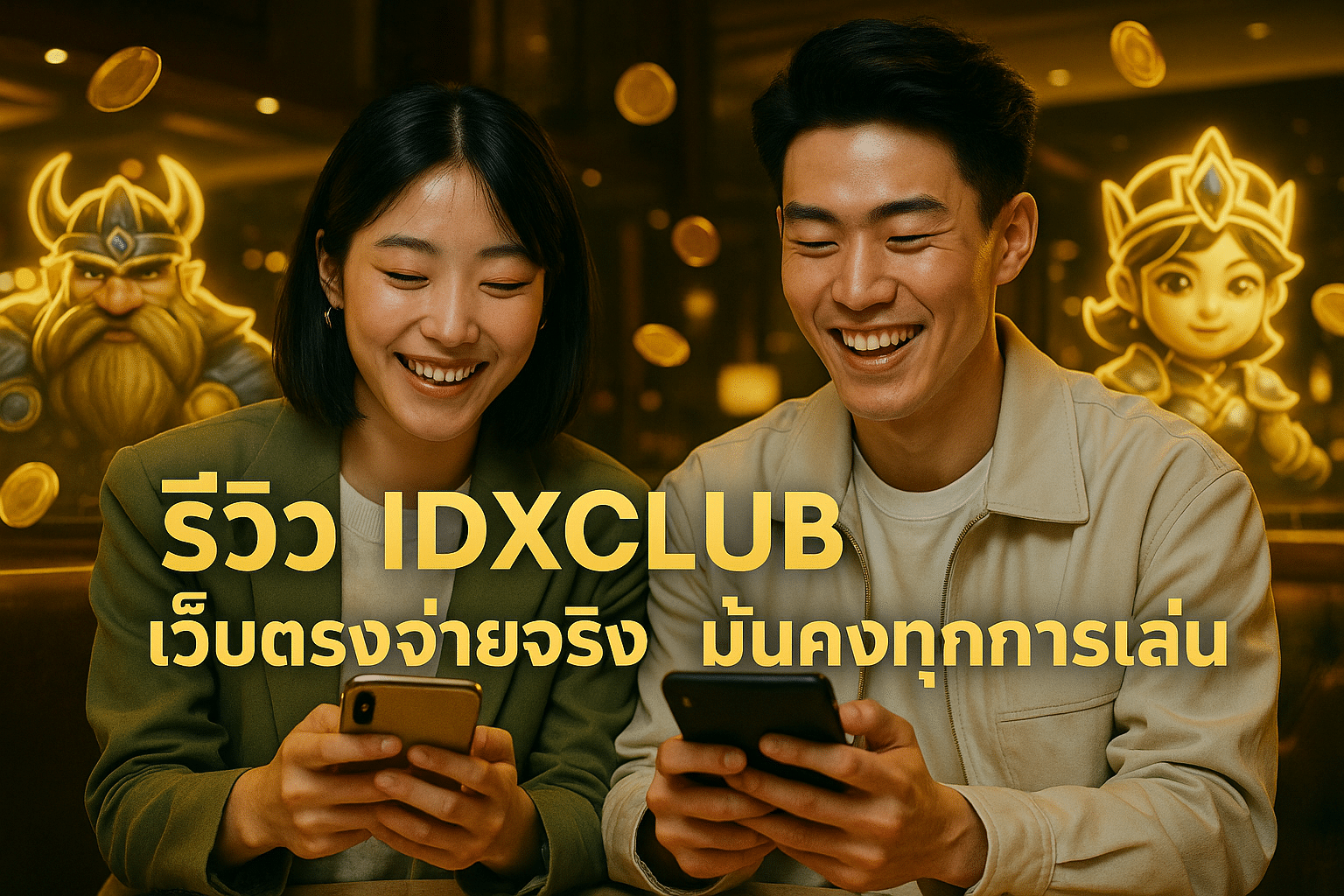 รีวิว IDXCLUB เว็บตรงจ่ายจริง มั่นคงทุกการเล่น