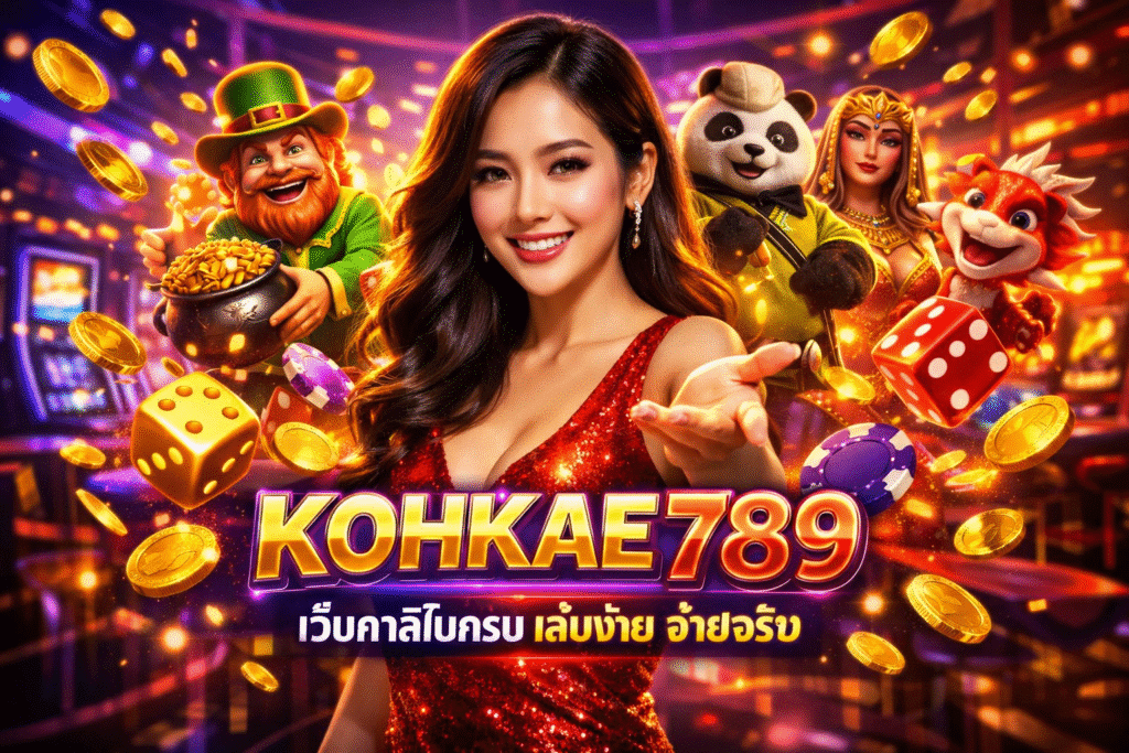 KOHKAE789 เว็บคาสิโนครบ เล่นง่าย จ่ายจริง